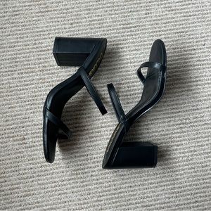 Lulus Ariellie Black High Heel Sandals